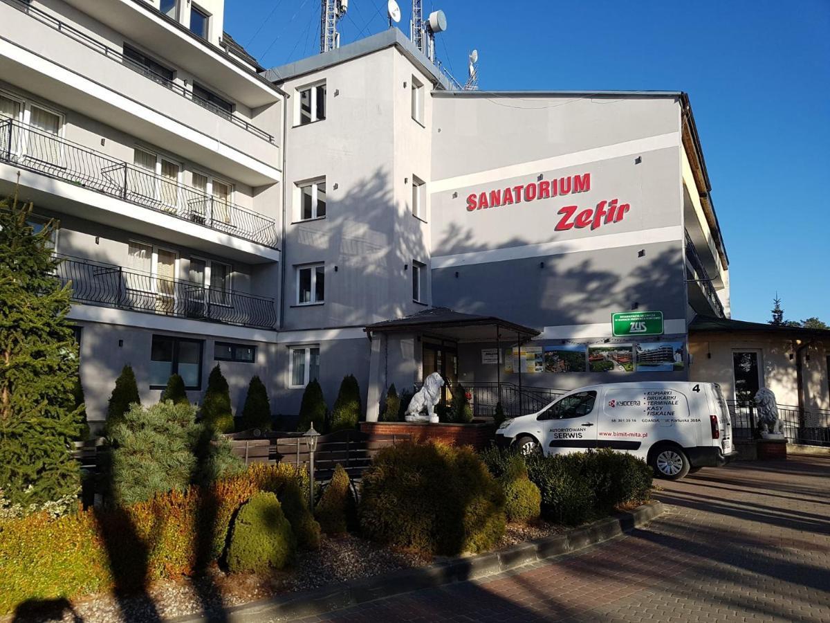 Hotel Sanatorium Zefir Krynica Morska Exteriér fotografie